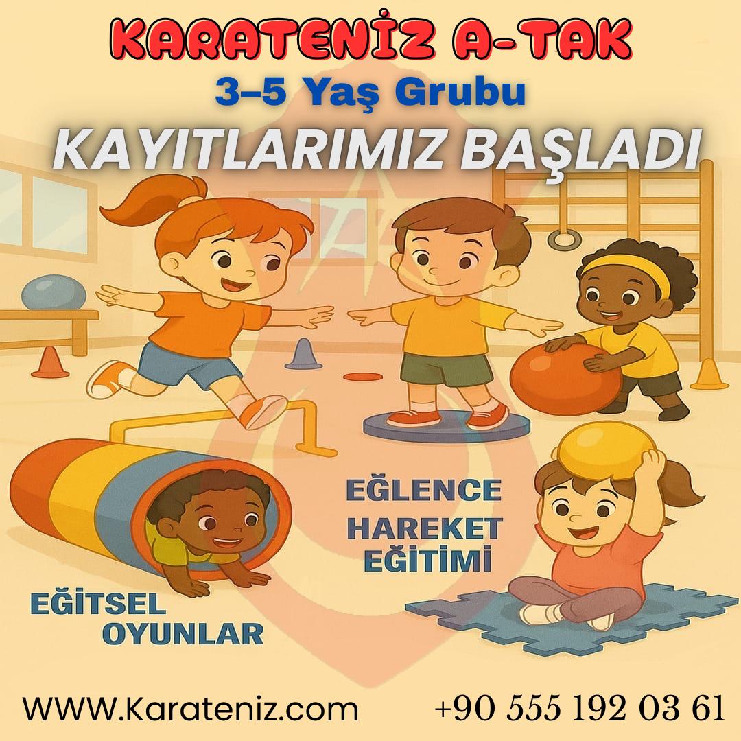 3-5 Yaş Grubu Kurs